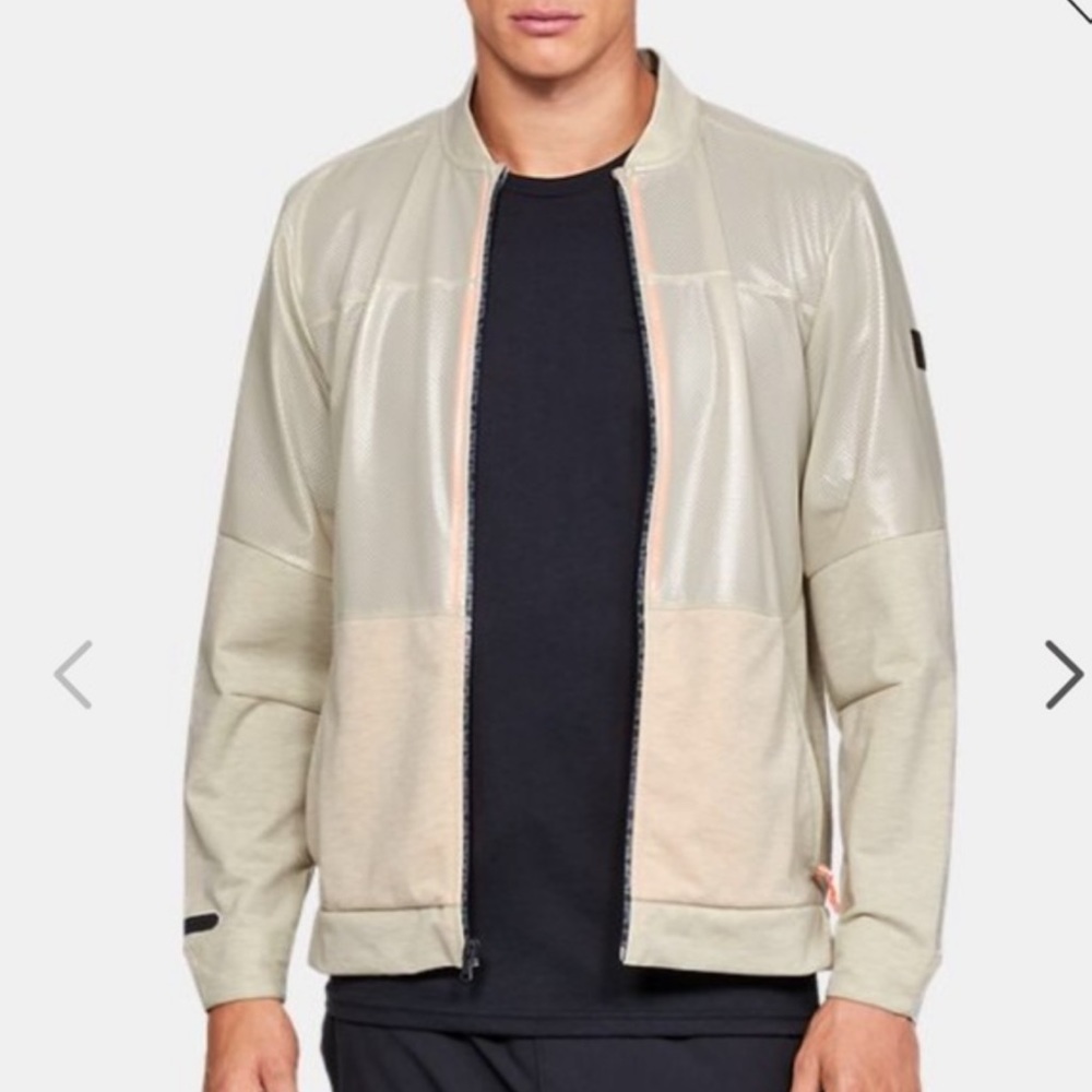 Under Armour | Beige Zip Up Jacket